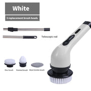 9-In-1 Electric Spin Scrubber - Cordless Power Cleaning Brush Kit