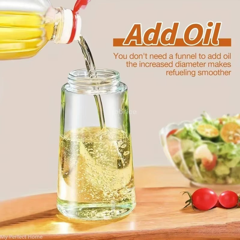 2-In-1 Olive Oil Sprayer & Dispenser - Portion-Control Spray Bottle