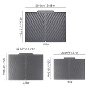 Silicone Dish Drying Mat - Non-Slip Heat-Resistant Counter Drain Mat