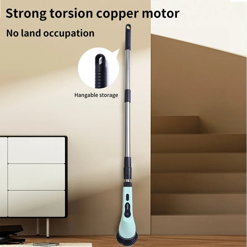 9-In-1 Electric Spin Scrubber - Cordless Power Cleaning Brush Kit