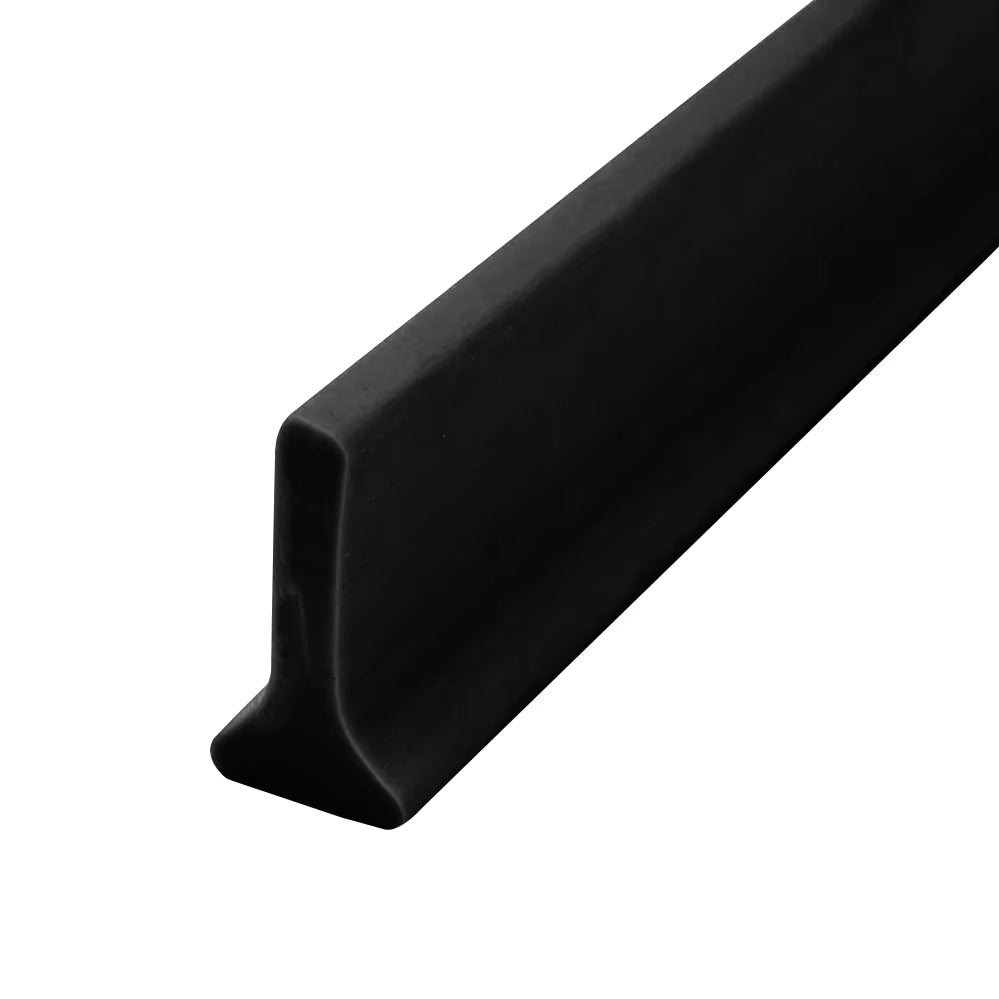 Bendable Silicone Shower Water Barrier - Self-Adhesive Stopper Strip