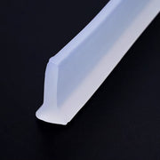 Bendable Silicone Shower Water Barrier - Self-Adhesive Stopper Strip